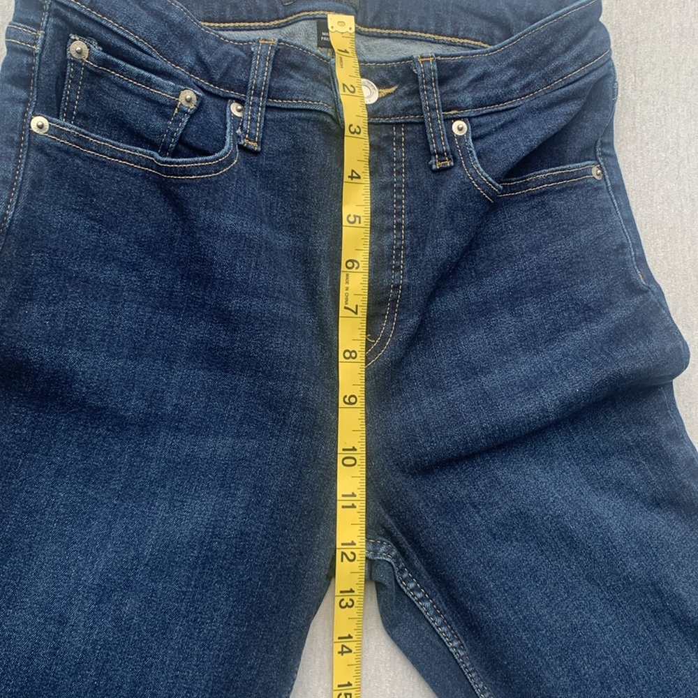 FREE ASSEMBLY Blue Straight Leg Jeans with Classic Style - Picture 8 of 15